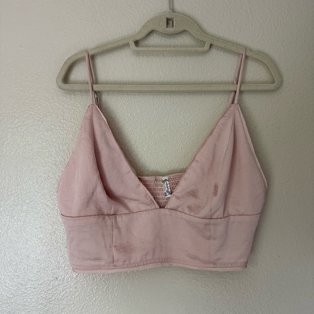 ❇️FREE PEOPLE Silky Crop Top 2 for $22❇️